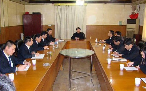 集团董事长高度重视工会事情，，在集团党群文宣事情会上对各人气出了期望