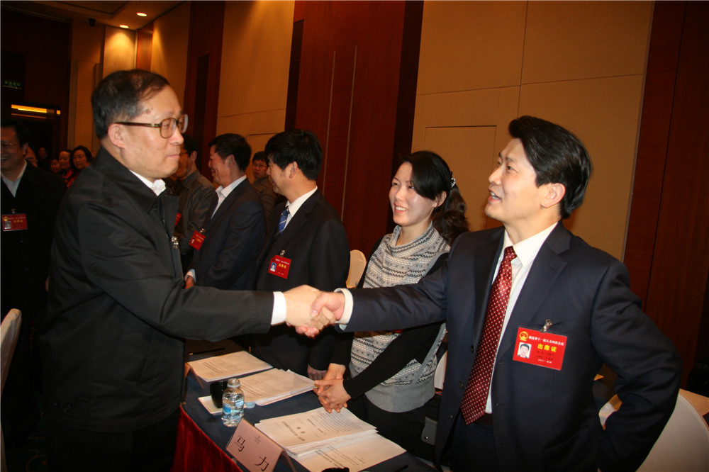 8湖北省委书记、、人大主任李鸿忠接见董事长